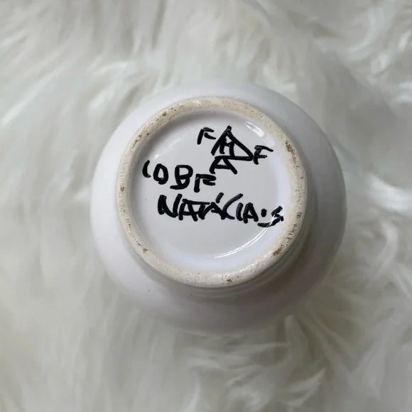 Bud Vase Small Ceramic Handmade - Picture 3 of 8